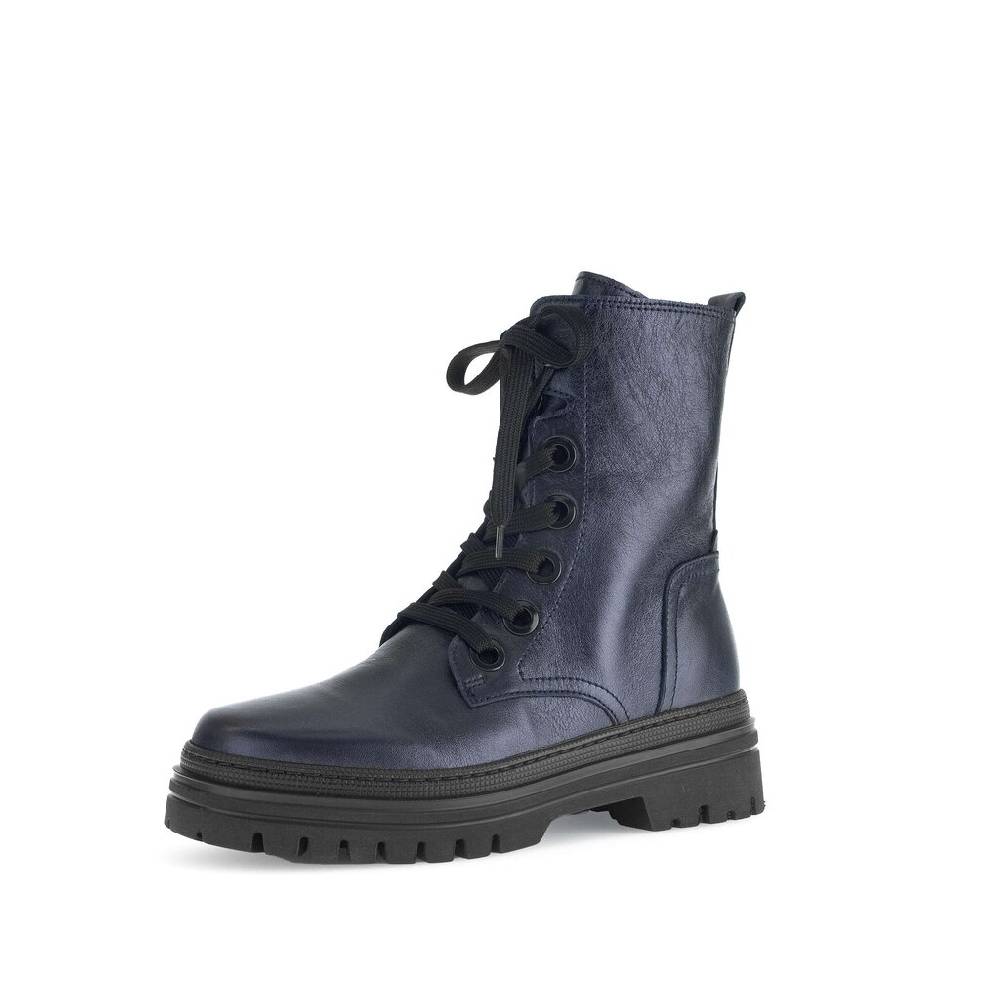 Pius Gabor Biker Boots Blau