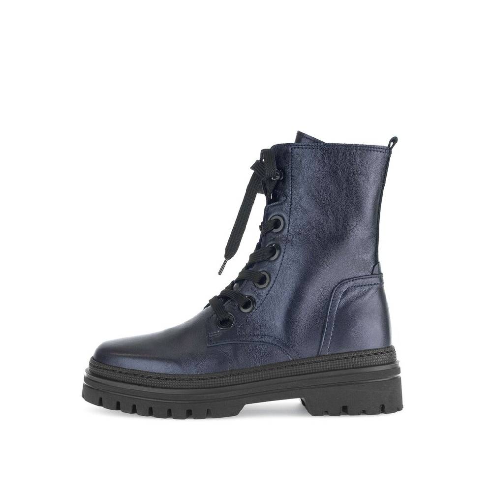 Pius Gabor Biker Boots blau