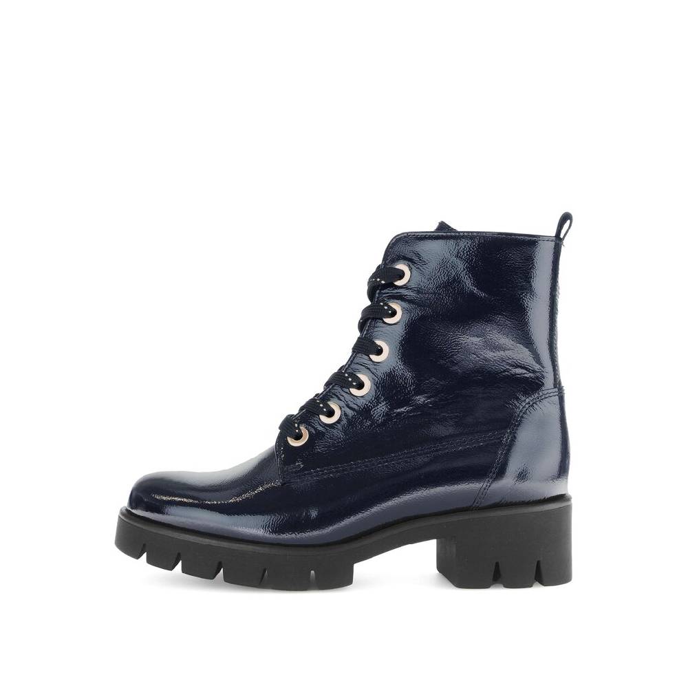 Pius Gabor Biker Boots blau