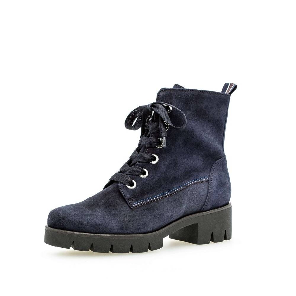 Pius Gabor Biker Boots Blau