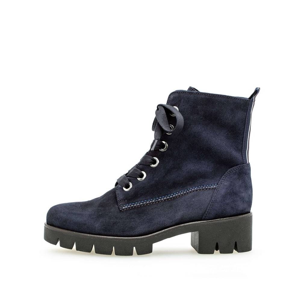 Pius Gabor Biker Boots blau