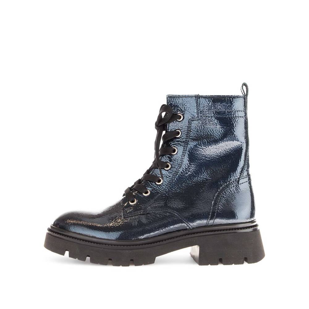Pius Gabor Biker Boots blau