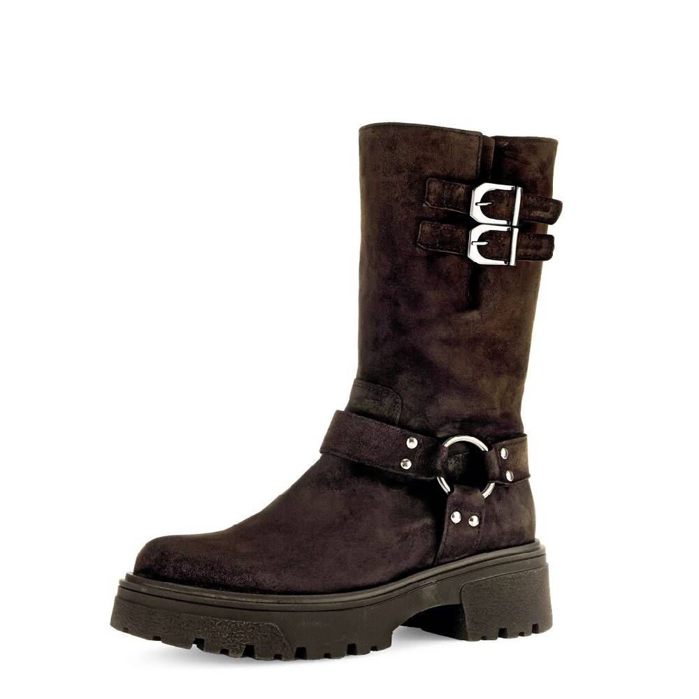 Pius Gabor Biker Boots Braun