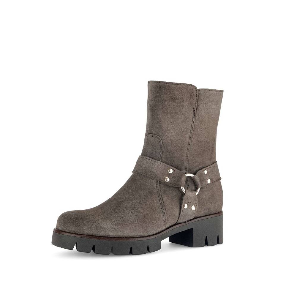 Pius Gabor Biker Boots Braun