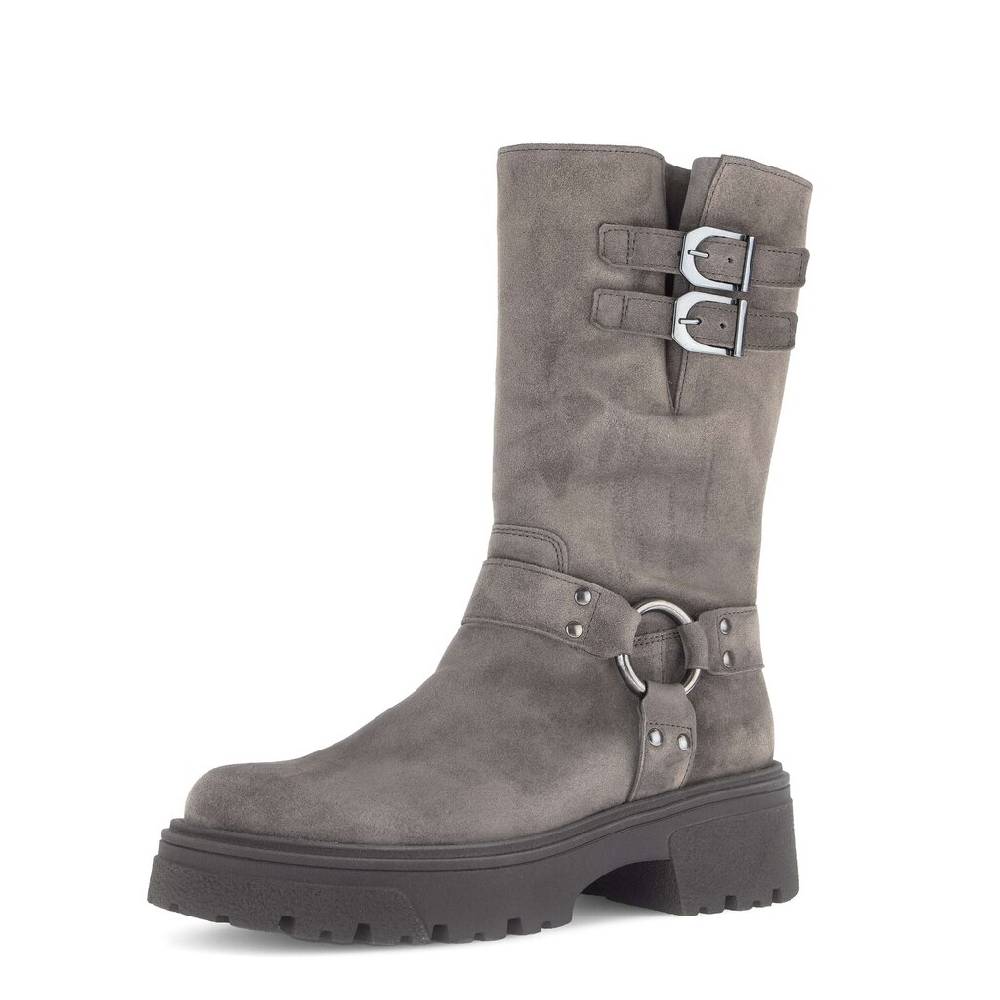 Pius Gabor Biker Boots Braun