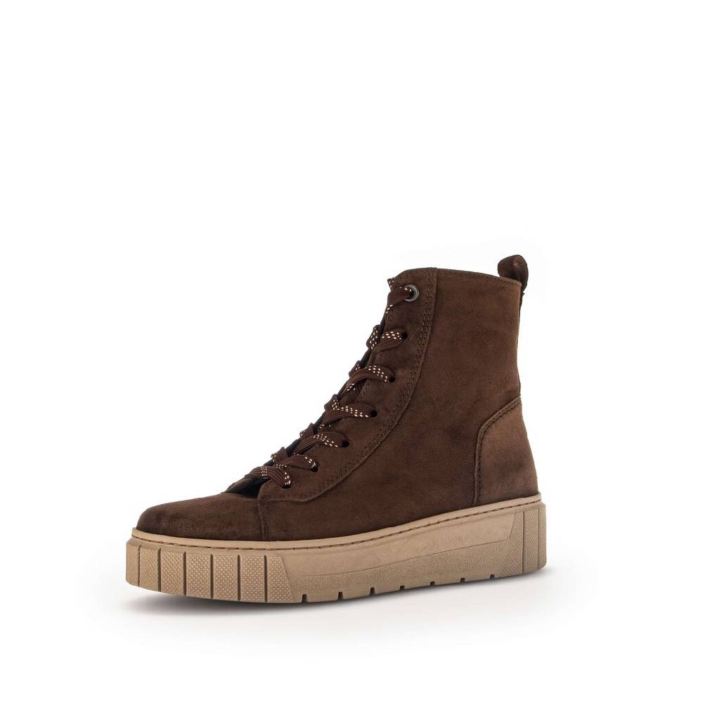 Pius Gabor Biker Boots Braun