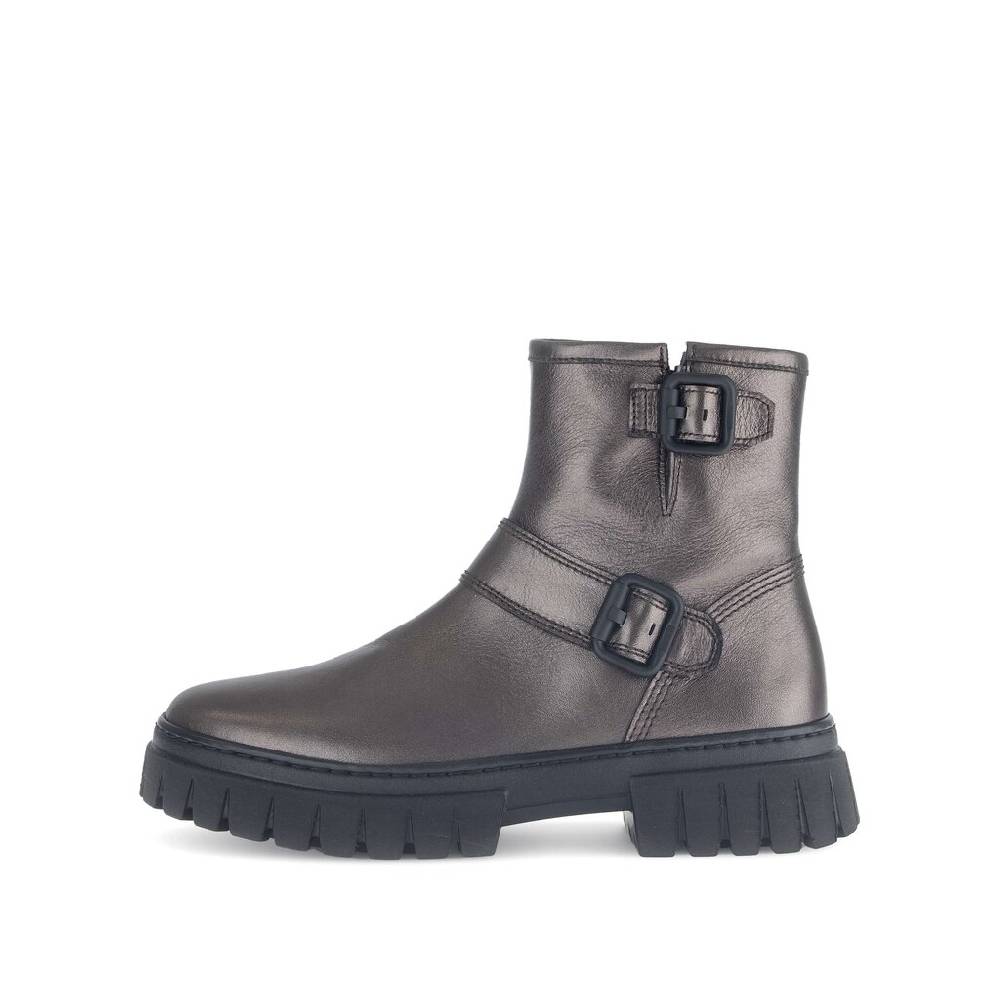 Pius Gabor Biker Boots Bronze