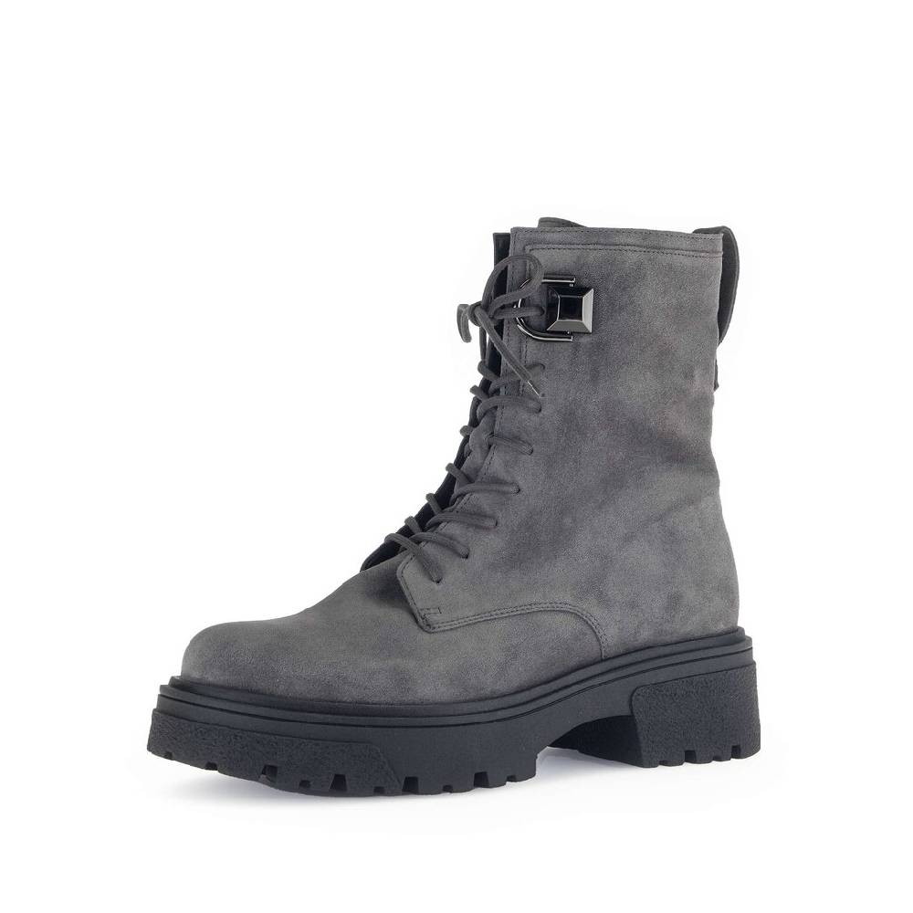 Pius Gabor Biker Boots Grau