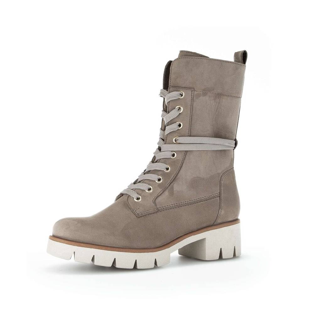 Pius Gabor Biker Boots Grau