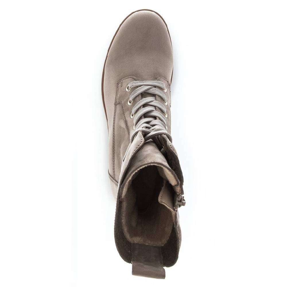 Pius Gabor Biker Boots Grau