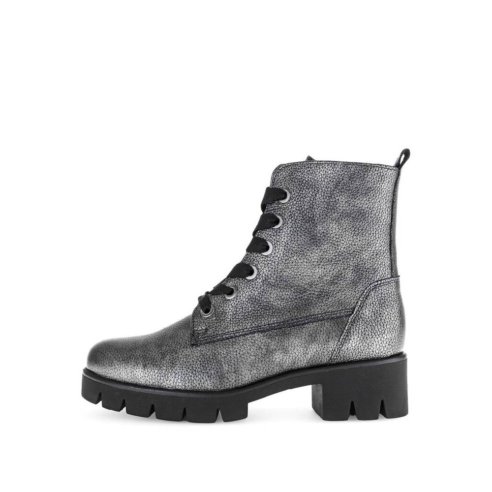 Pius Gabor Biker Boots grau