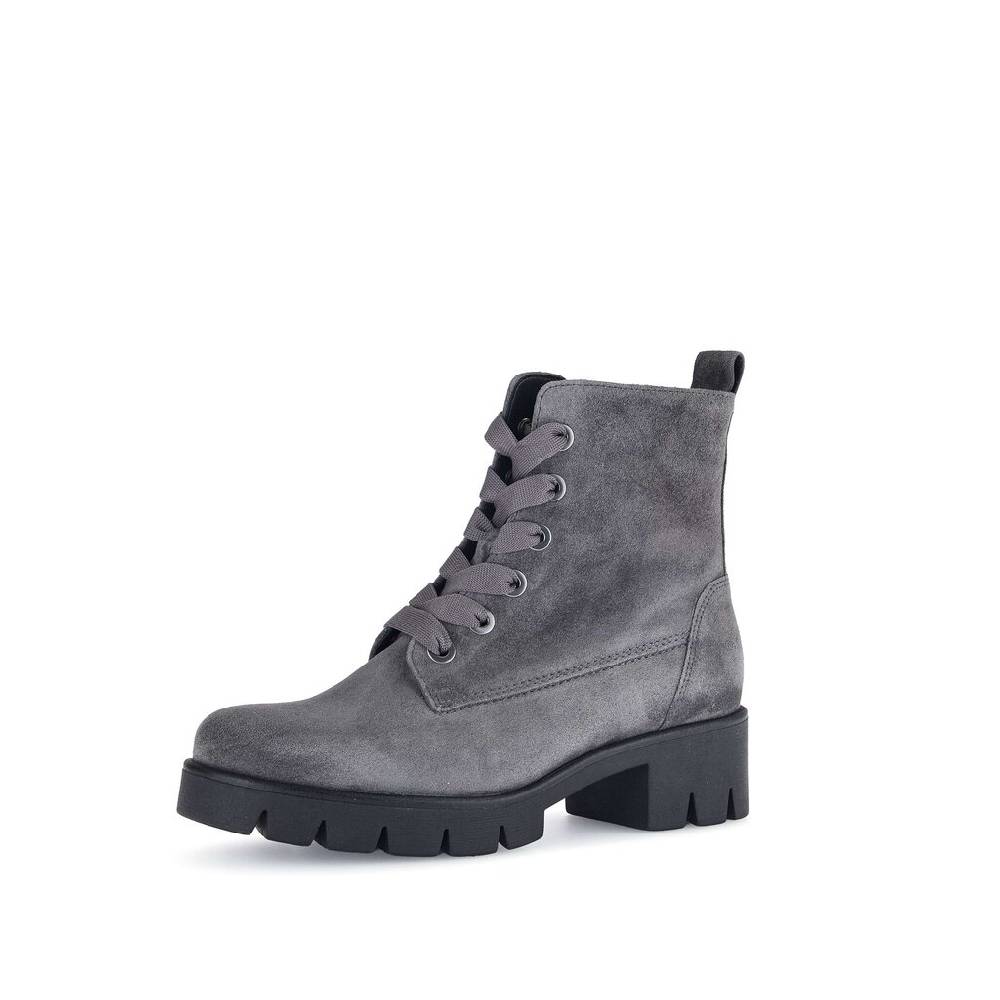 Pius Gabor Biker Boots Grau