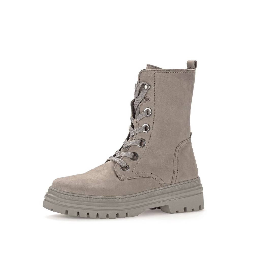 Pius Gabor Biker Boots Grau