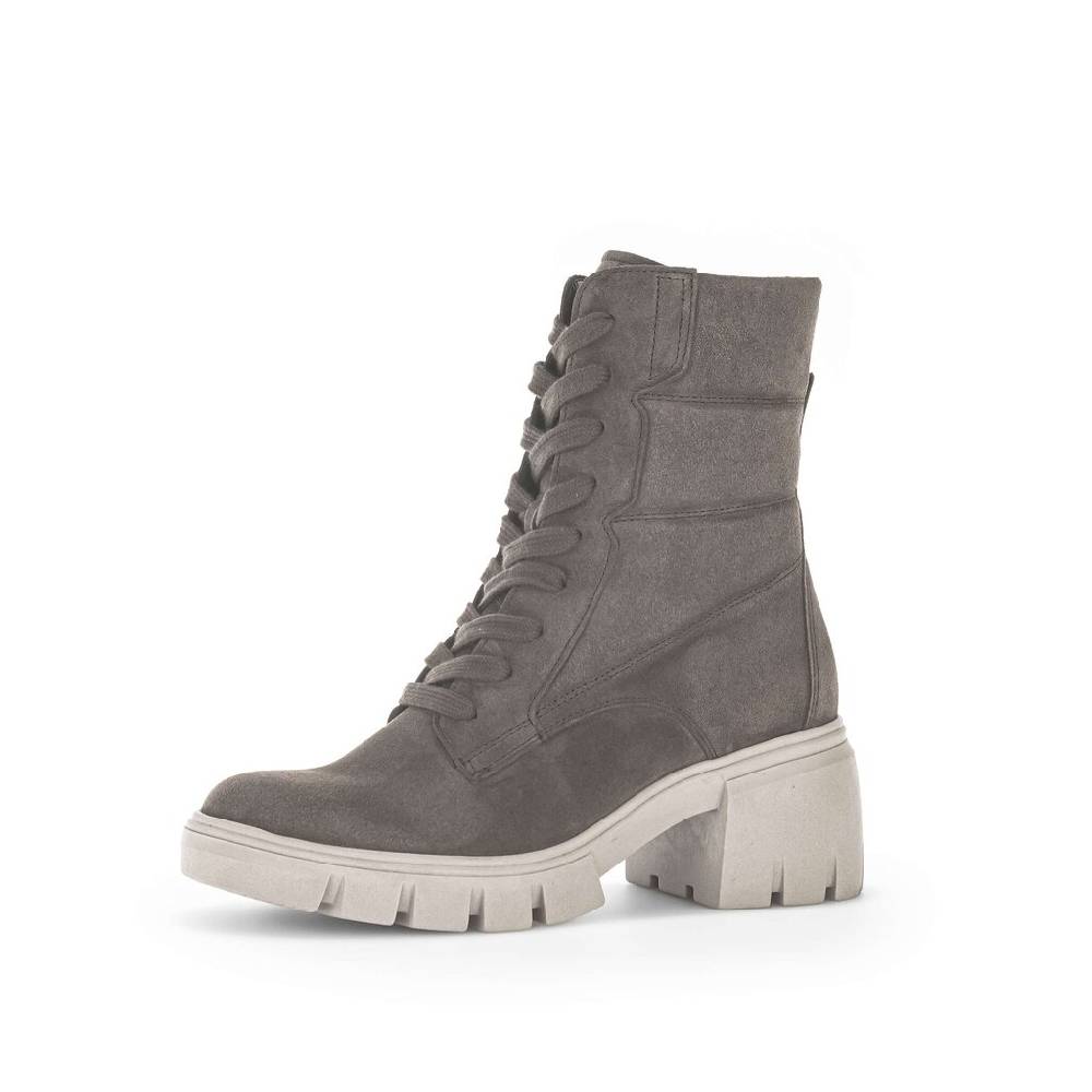Pius Gabor Biker Boots Grau