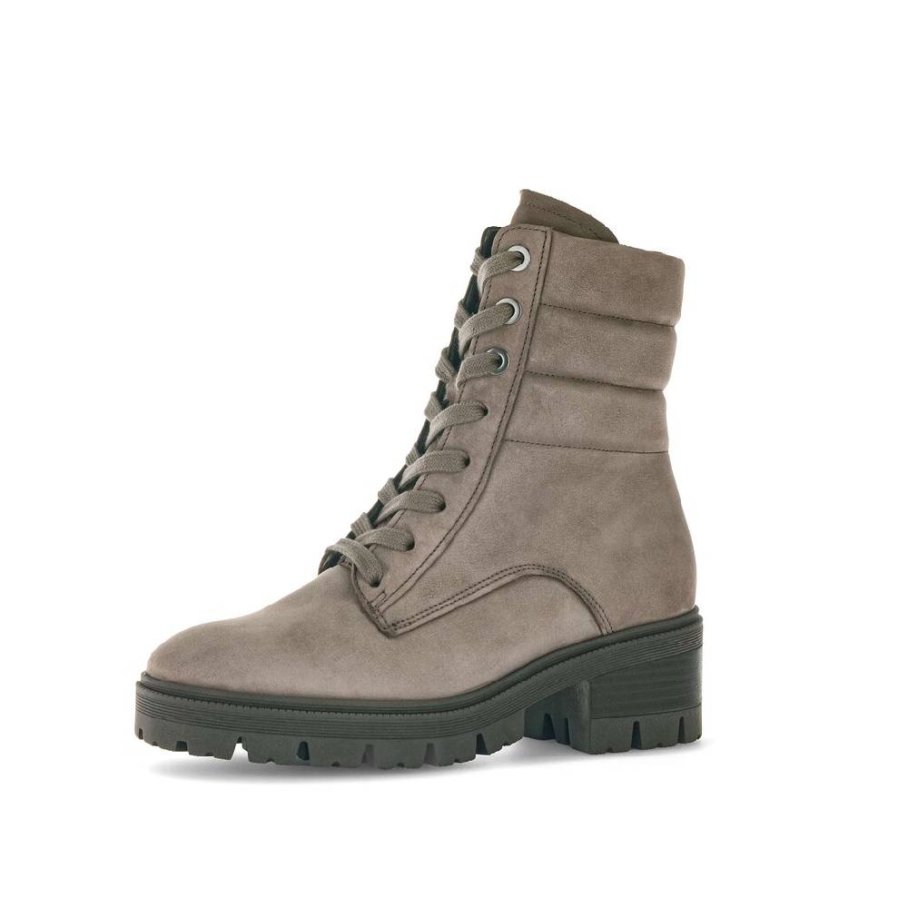 Pius Gabor Biker Boots Grau