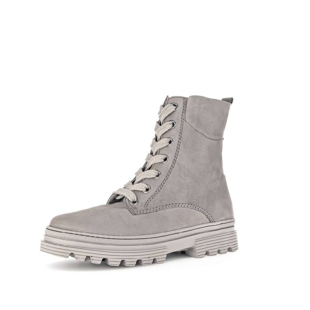 Pius Gabor Biker Boots Grau