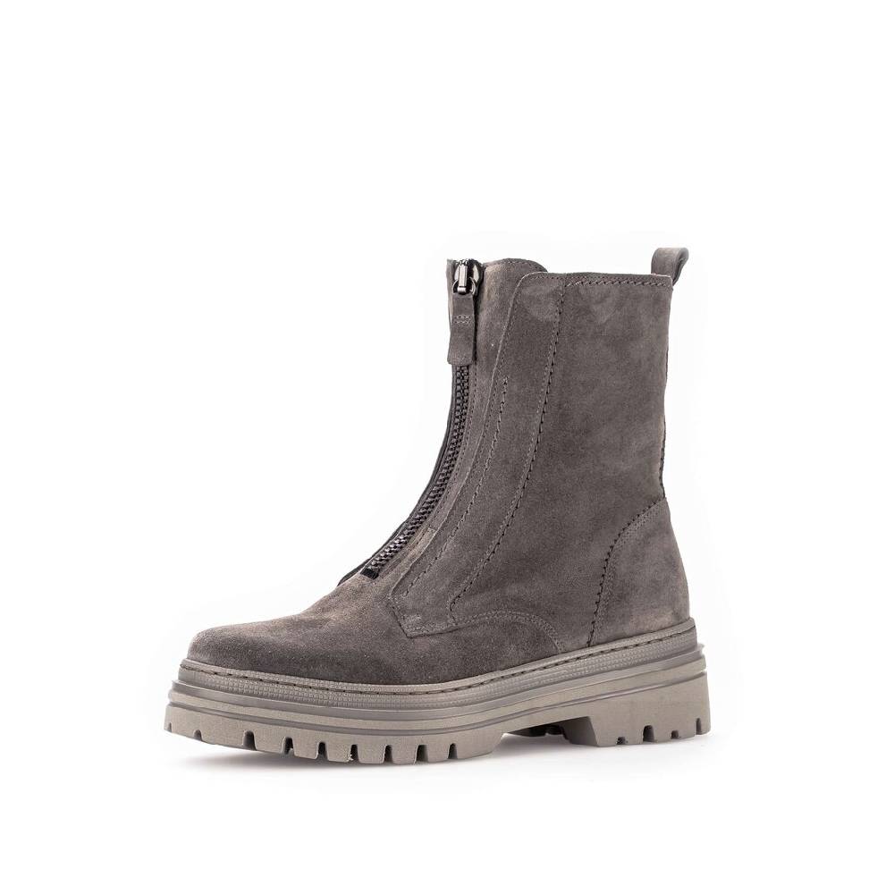 Pius Gabor Biker Boots Grau