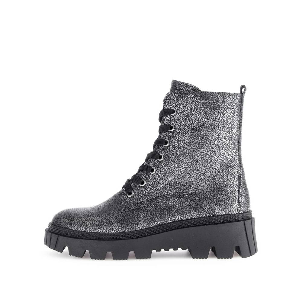 Pius Gabor Biker Boots grau