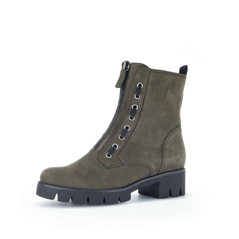 Pius Gabor Biker Boots Grün