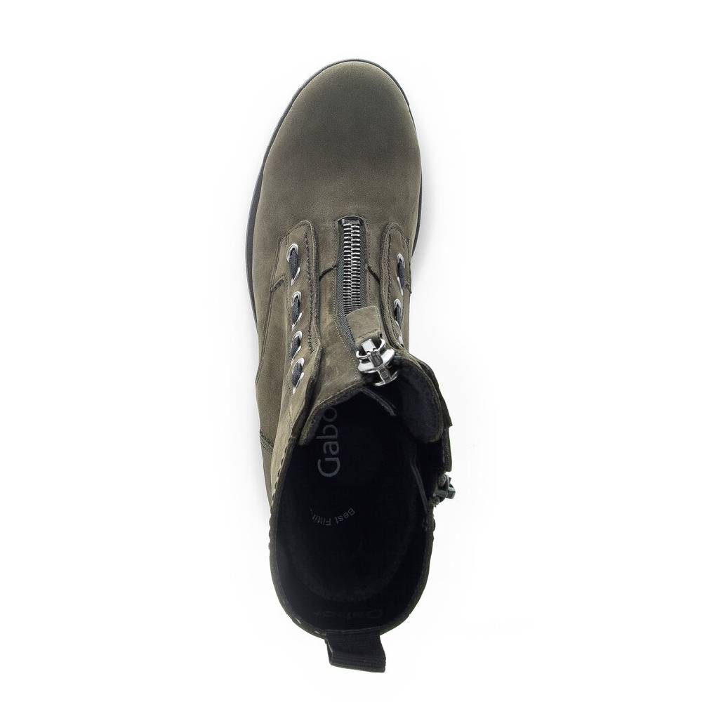 Pius Gabor Biker Boots Grün