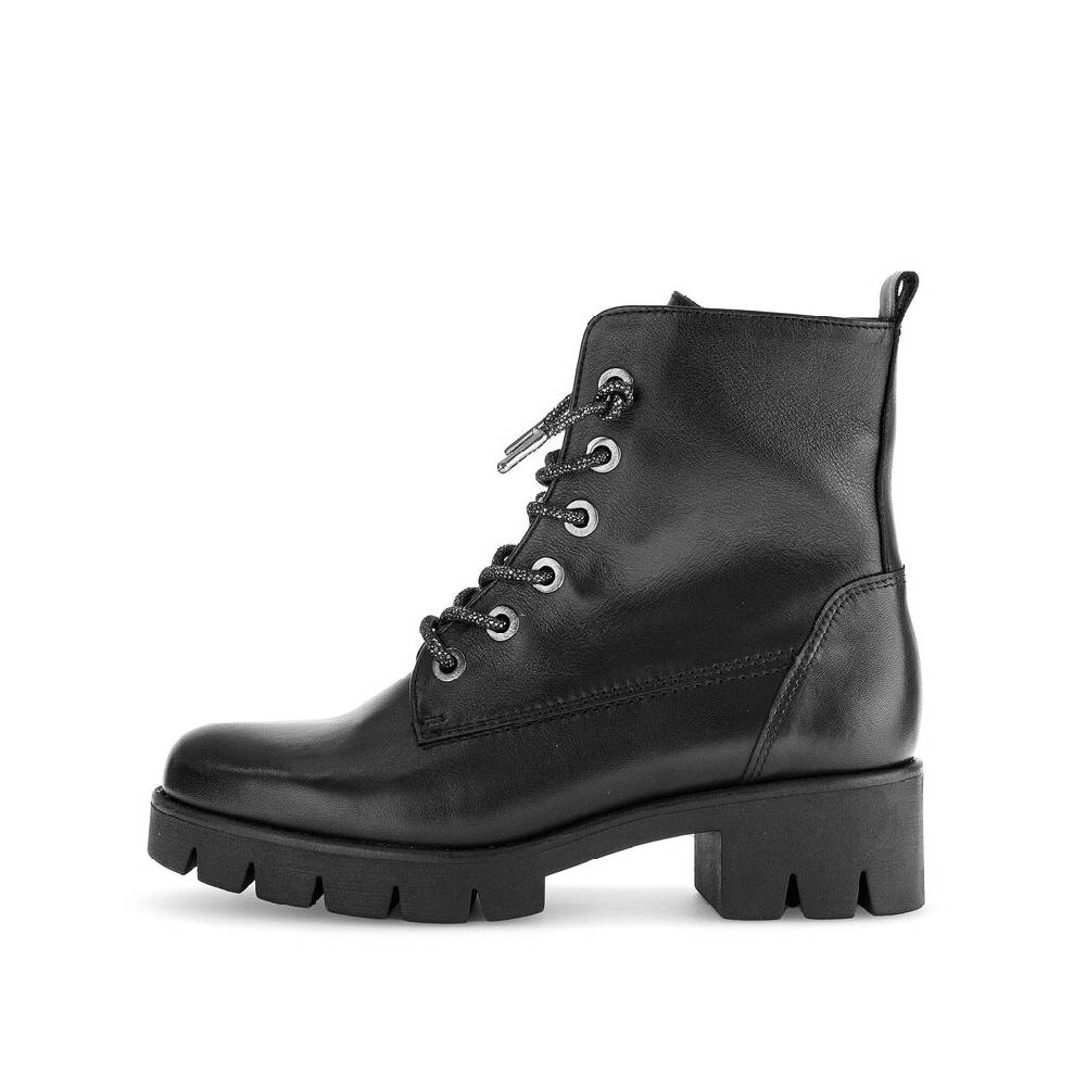 Pius Gabor Biker Boots schwarz