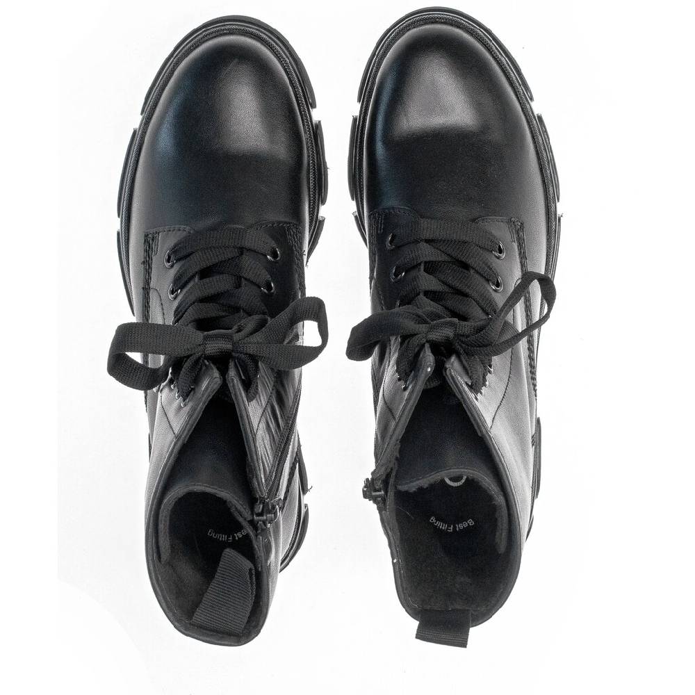 Pius Gabor Biker Boots Schwarz