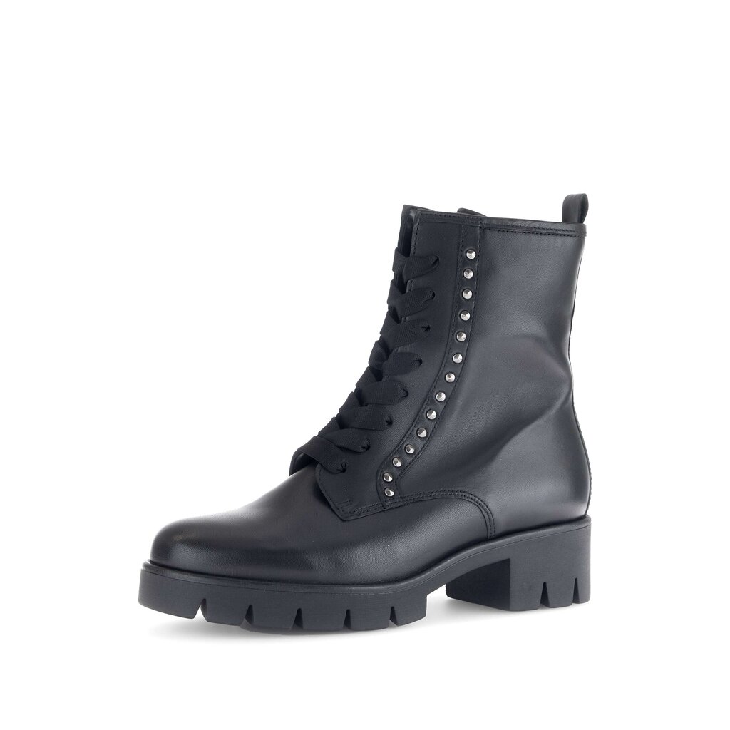 Pius Gabor Biker Boots Schwarz