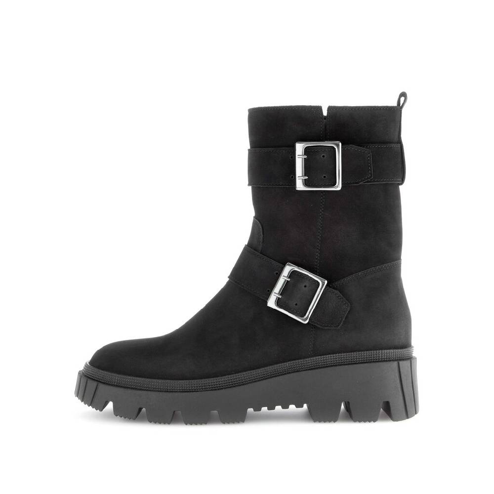 Pius Gabor Biker Boots schwarz