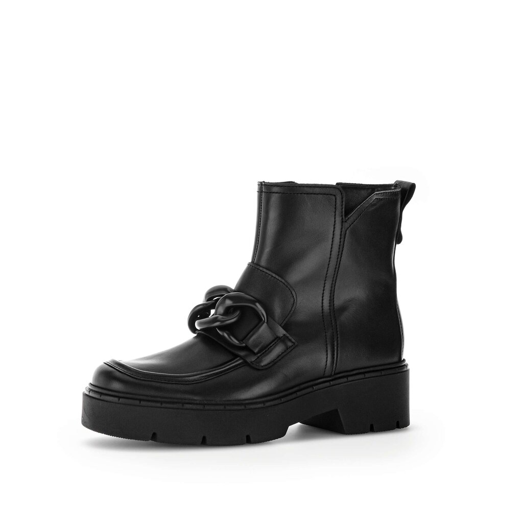 Pius Gabor Biker Boots Schwarz