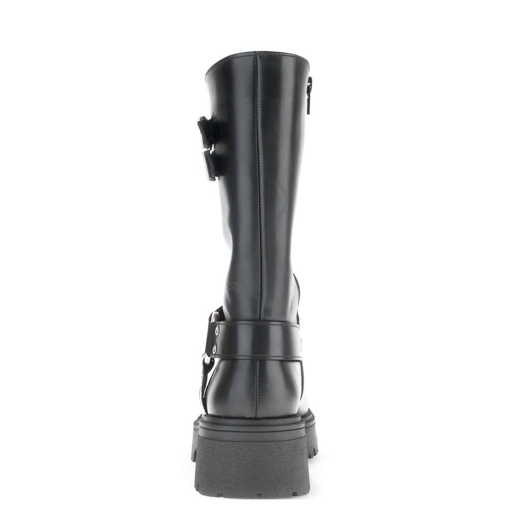 Pius Gabor Biker Boots Schwarz