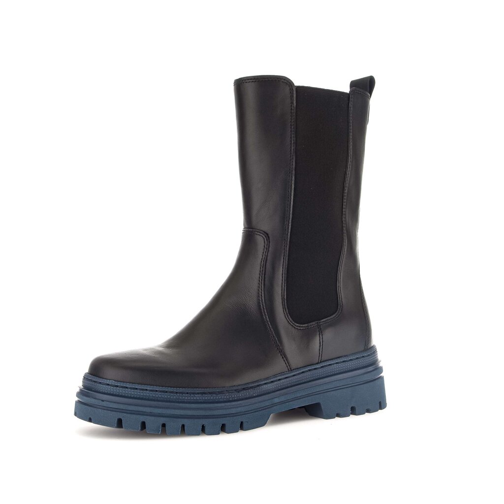 Pius Gabor Biker Boots Schwarz