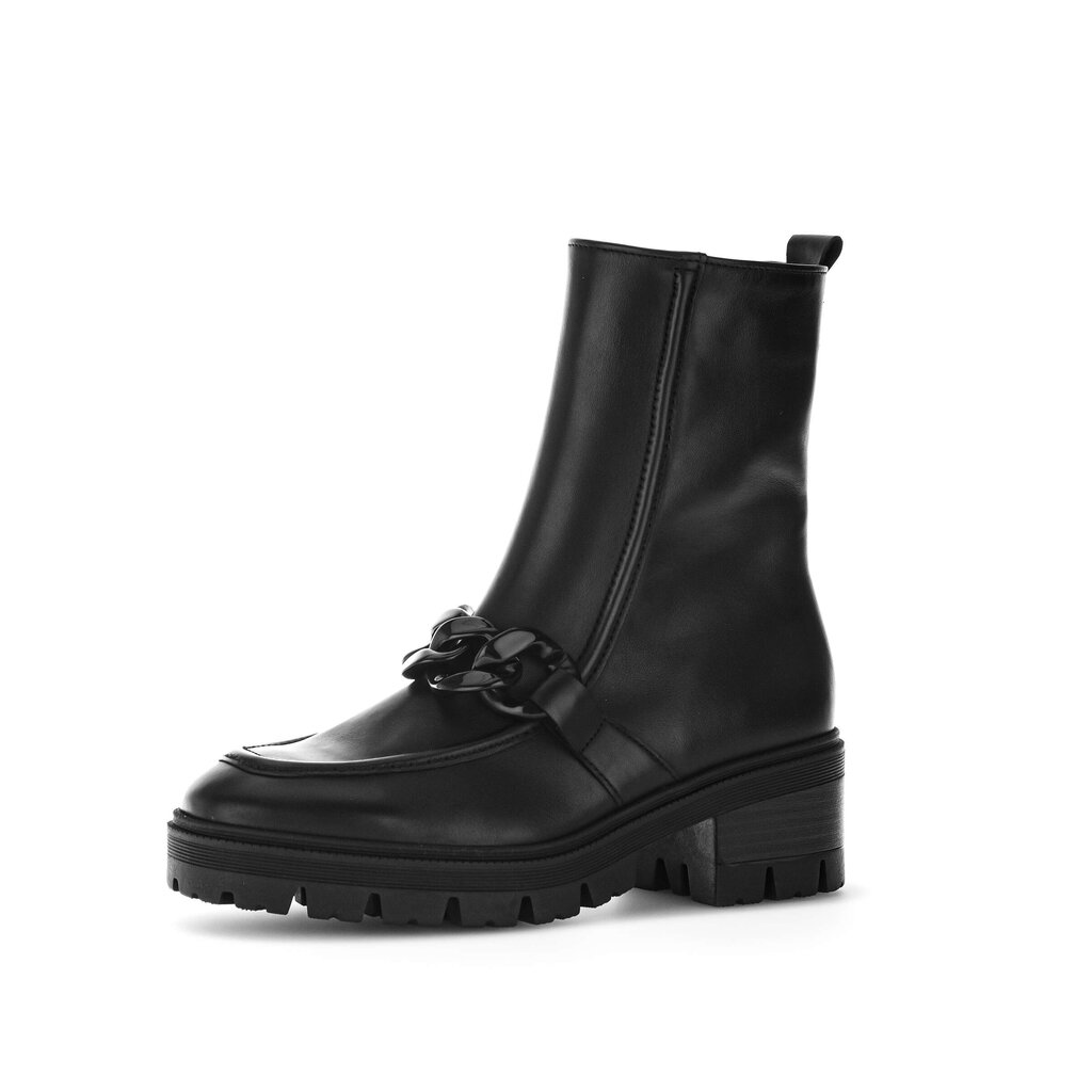 Pius Gabor Biker Boots Schwarz