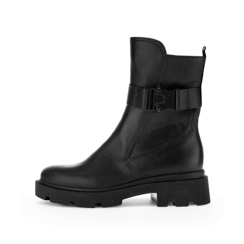 Pius Gabor Biker Boots Schwarz