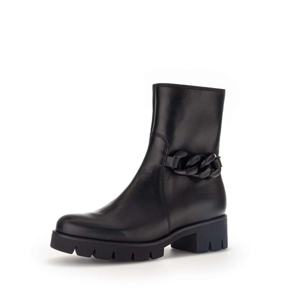 Pius Gabor Biker Boots Schwarz