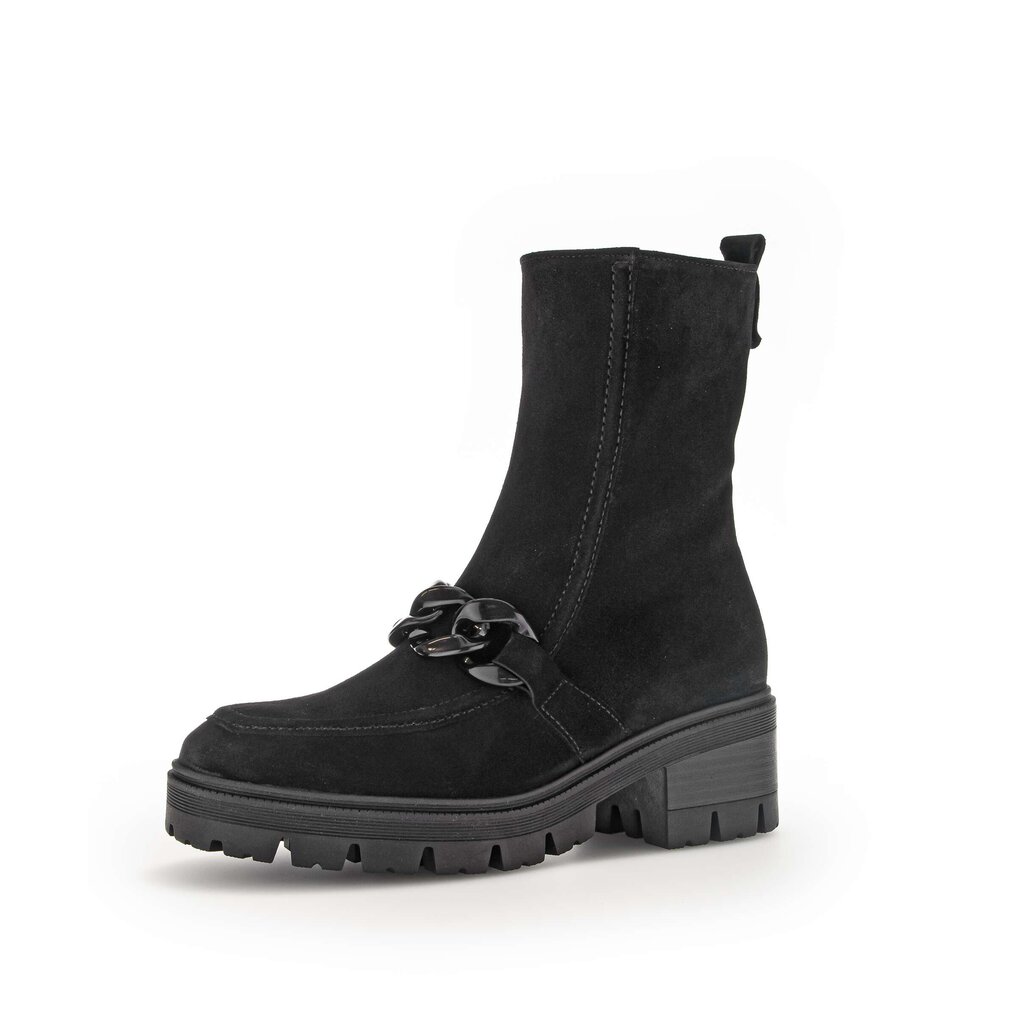 Pius Gabor Biker Boots Schwarz