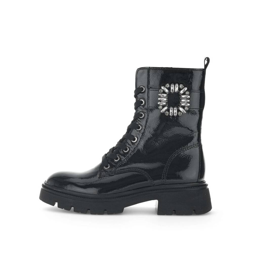 Pius Gabor Biker Boots schwarz