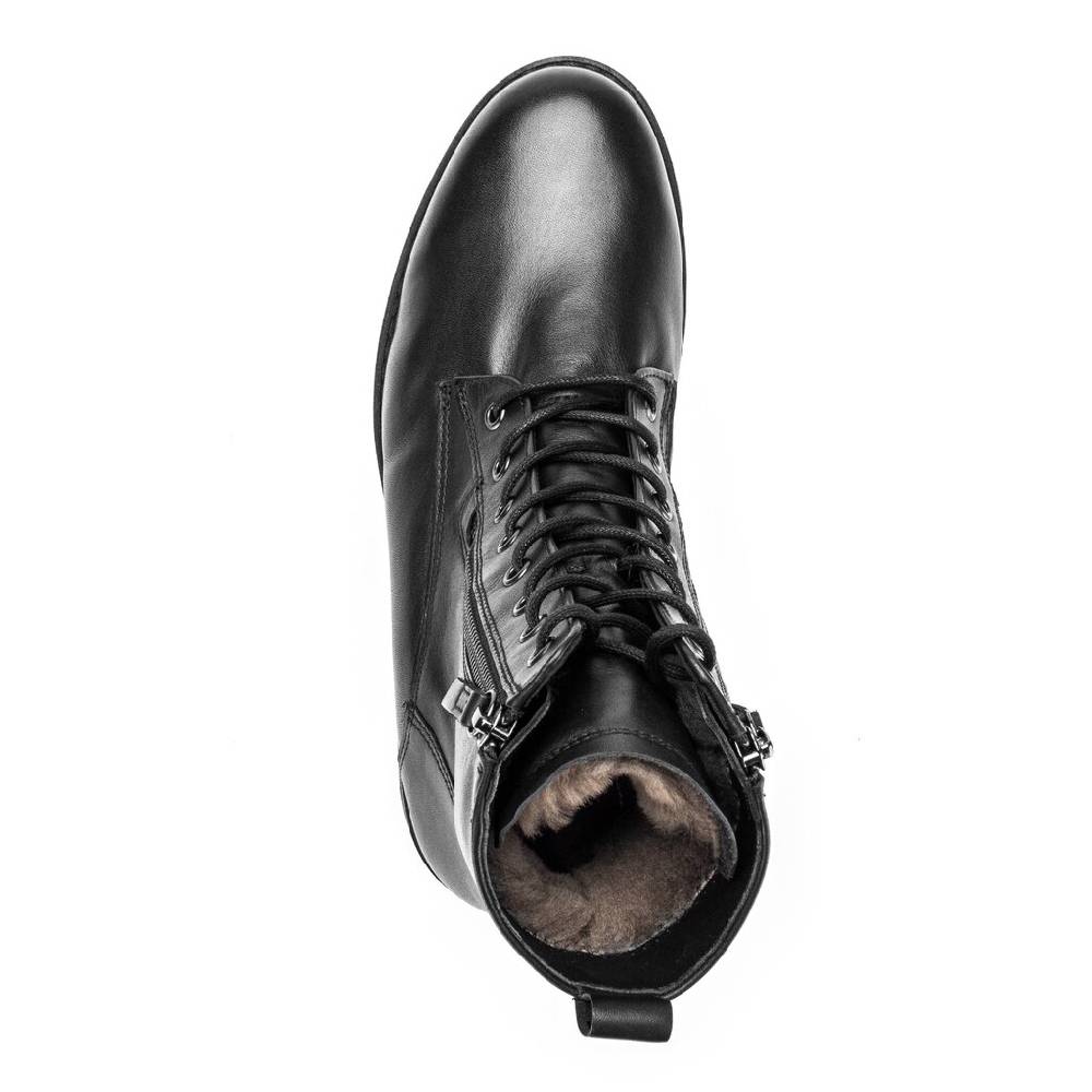 Pius Gabor Biker Boots Schwarz