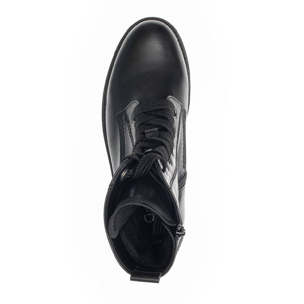 Pius Gabor Biker Boots Schwarz
