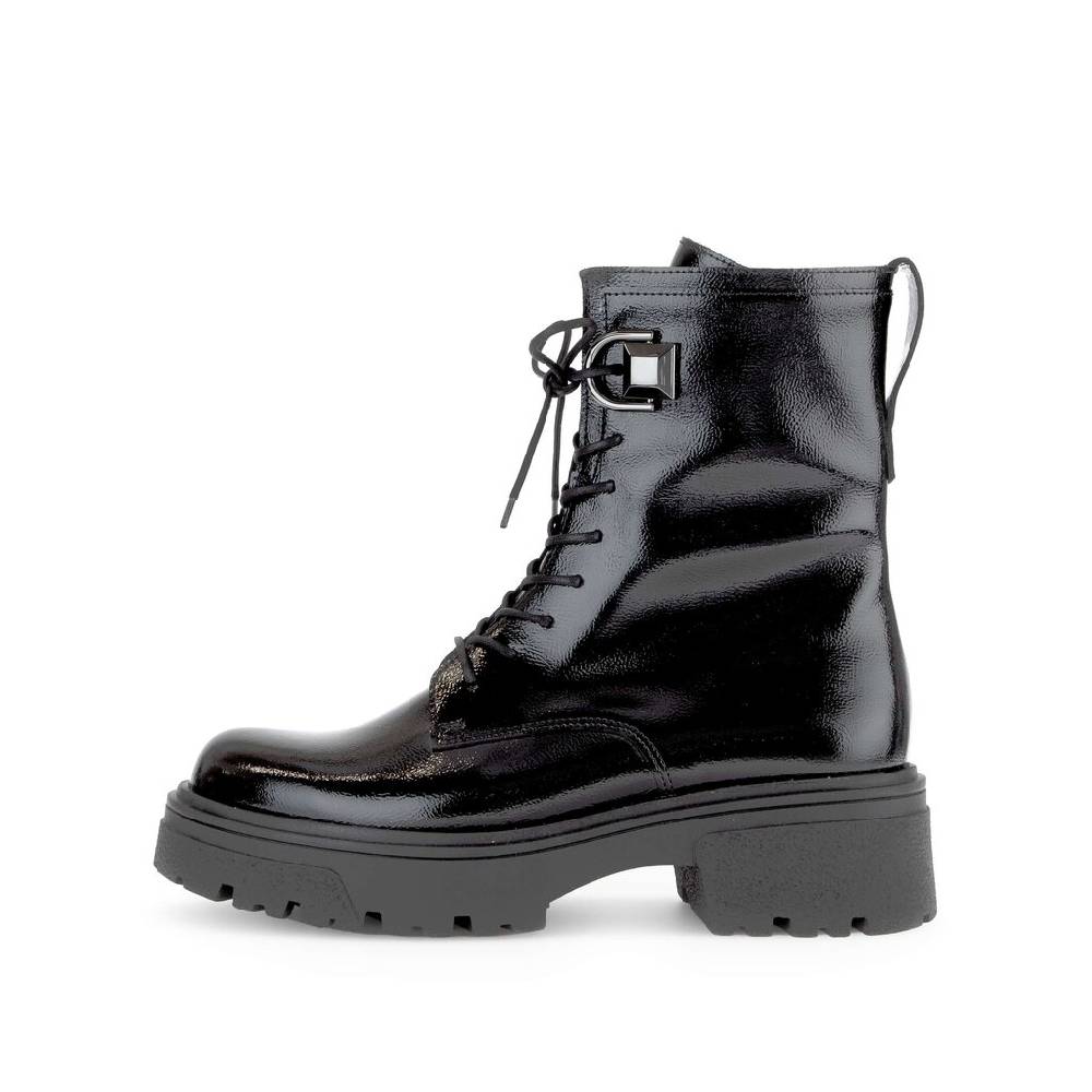 Pius Gabor Biker Boots schwarz