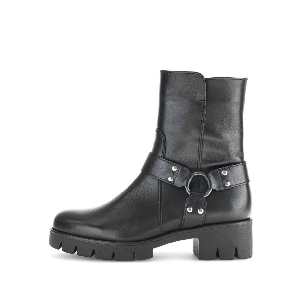 Pius Gabor Biker Boots schwarz
