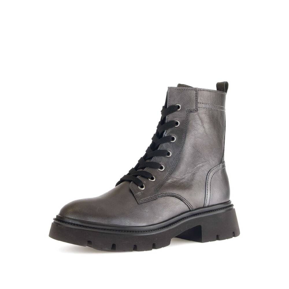 Pius Gabor Biker Boots Silber