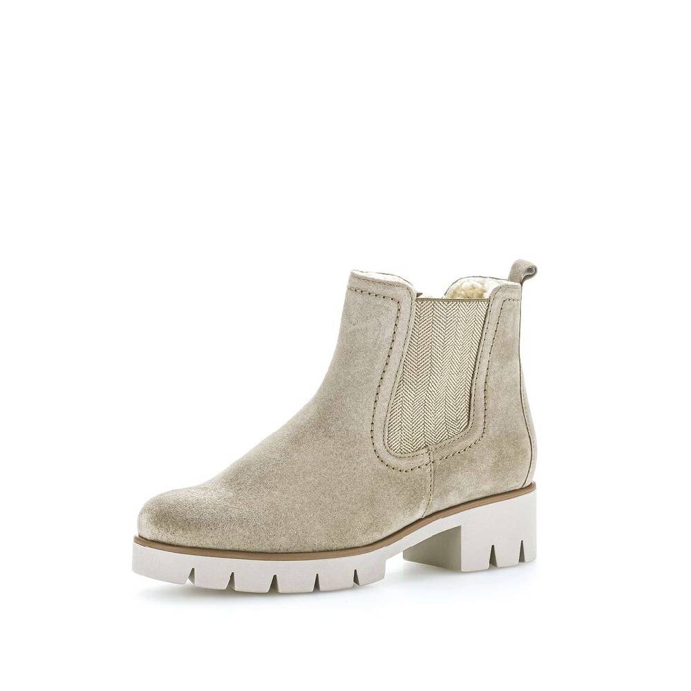Pius Gabor Chelsea Boot Beige