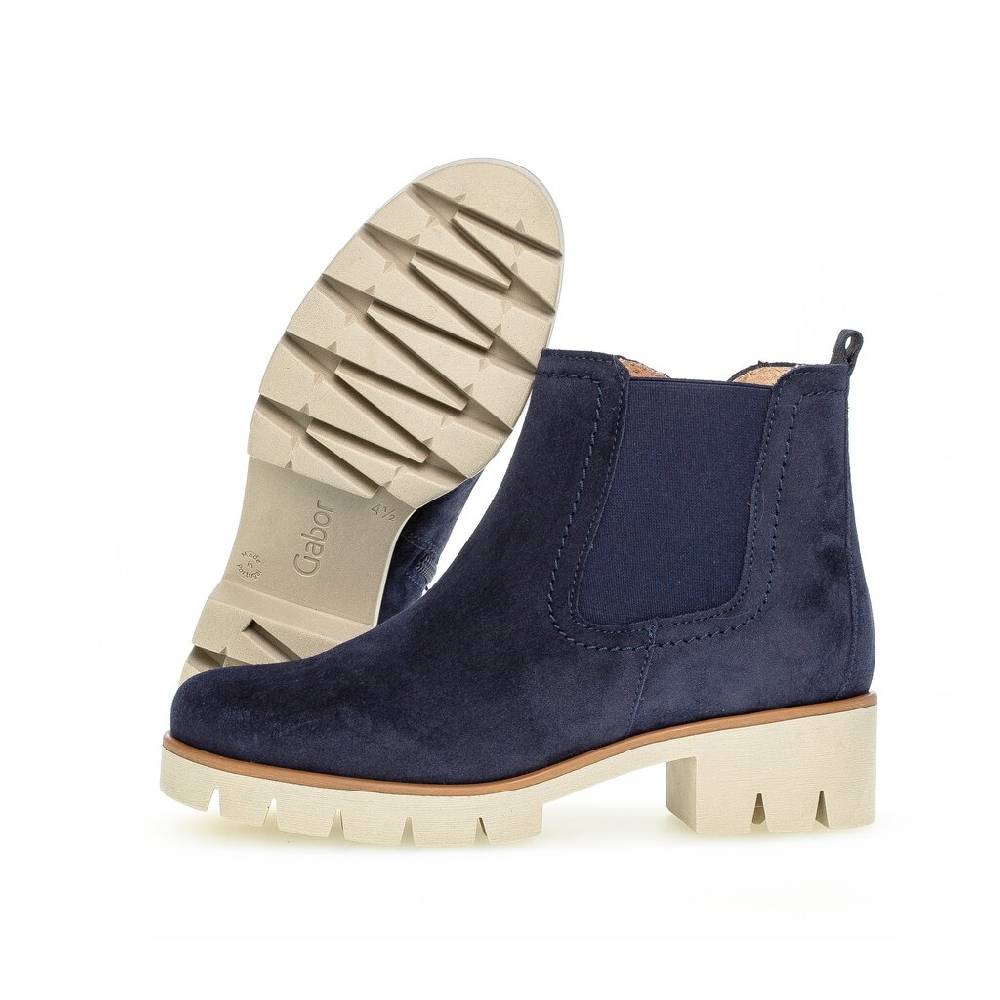 Pius Gabor Chelsea Boot Blau