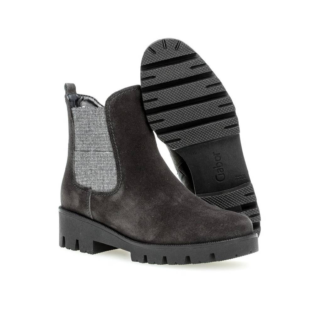 Pius Gabor Chelsea Boot Grau