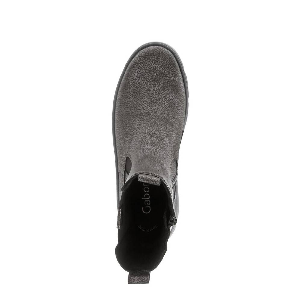 Pius Gabor Chelsea Boot Grau