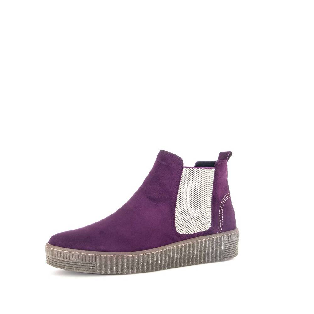 Pius Gabor Chelsea Boot Lila