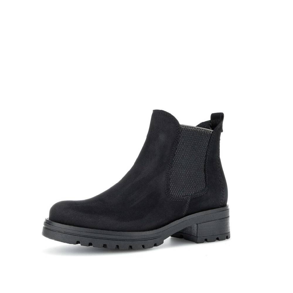 Pius Gabor Chelsea Boot Schwarz