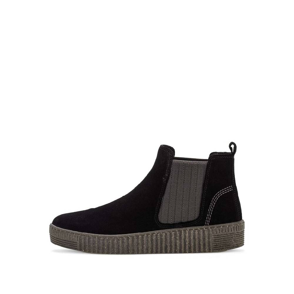 Pius Gabor Chelsea Boot schwarz