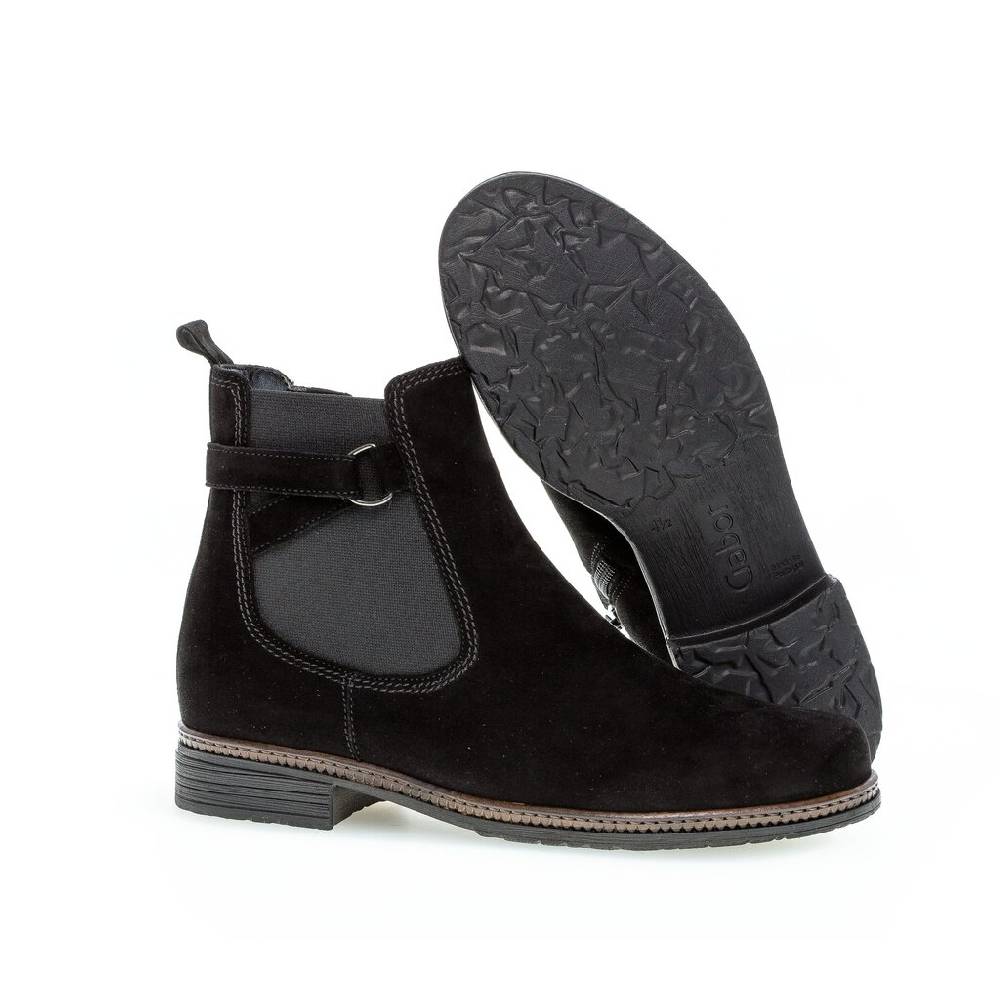 Pius Gabor Chelsea Boot Schwarz