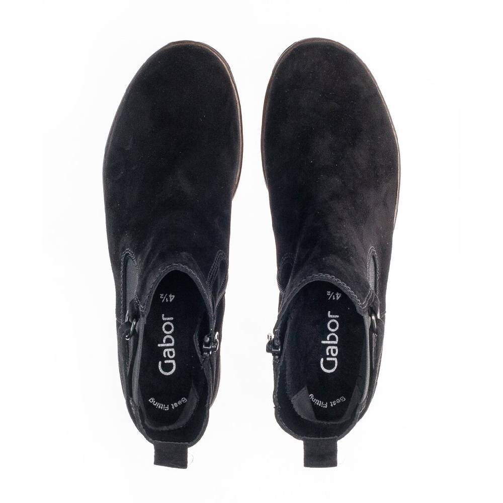 Pius Gabor Chelsea Boot Schwarz